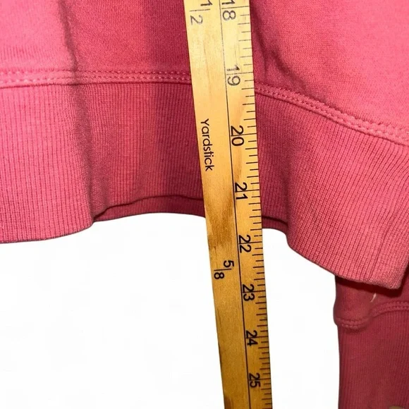 Dkny Sport Women Sweatshirt Small Size S Maroon Pink - Picture 4 of 7